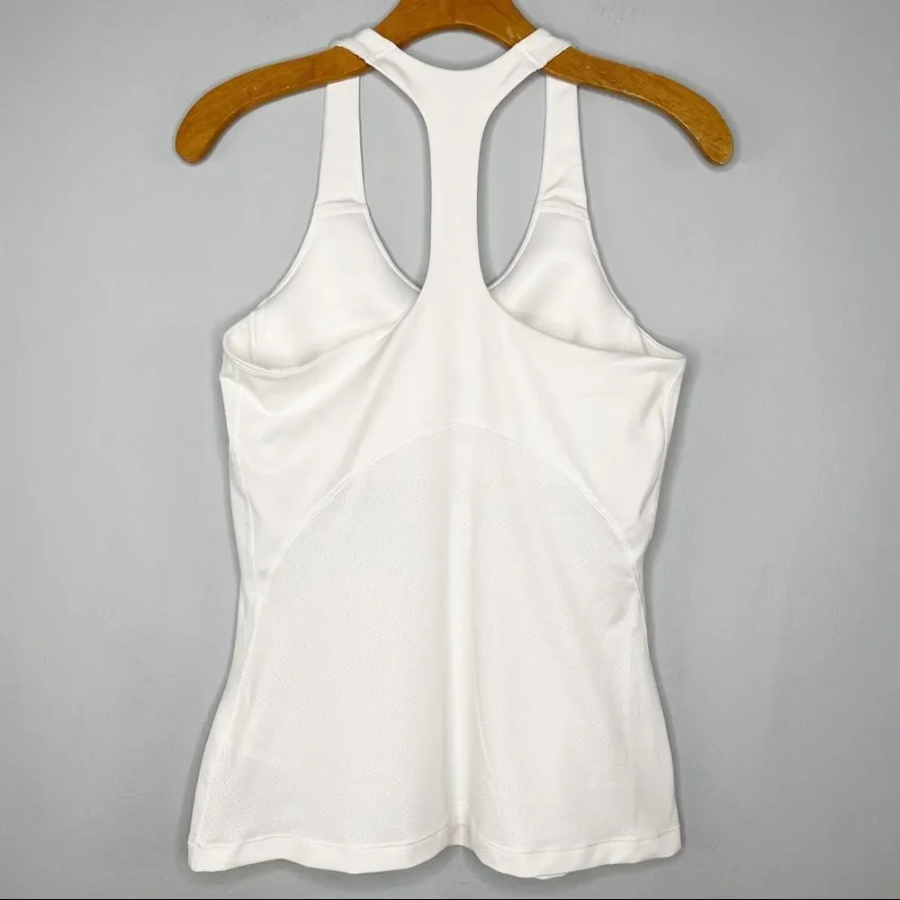 NWOT Nike Tank Top I-Beam White Women’s Size Large Slim Fit - Picture 4 of 11